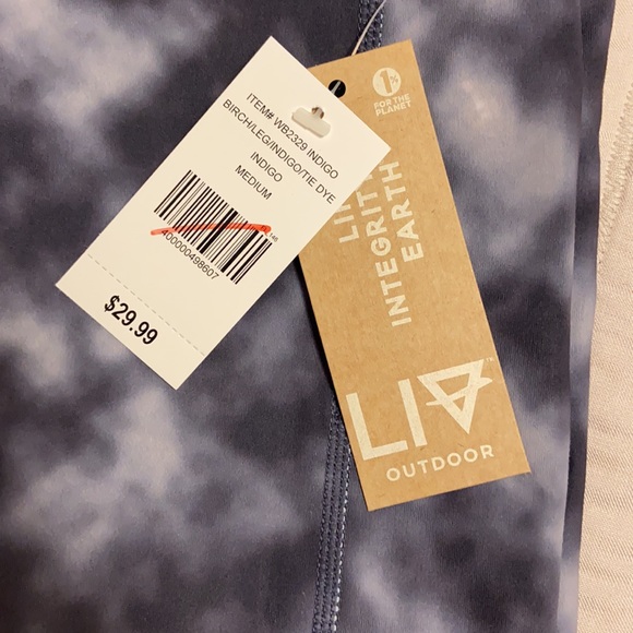 Indigo tie dye leggings - Picture 2 of 3